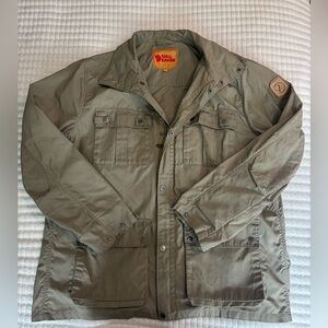 Fjallraven Olive Green Military Field Jacket